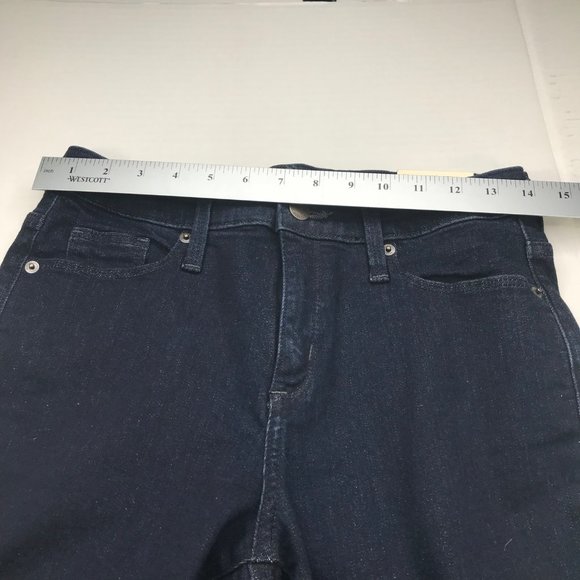 Universal Thread Women's 6 Short High Rise Skinny Dark Blue Jeans New With Tags - Picture 9 of 13